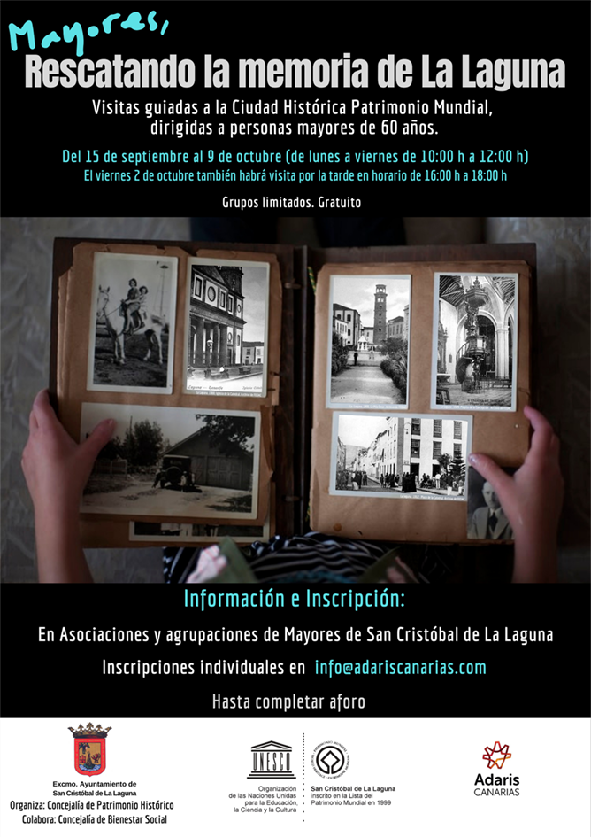 Cartel Mayores, rescatando la memoria de La Laguna