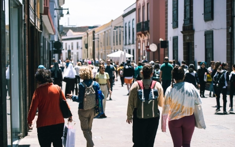 Una calle de La Laguna