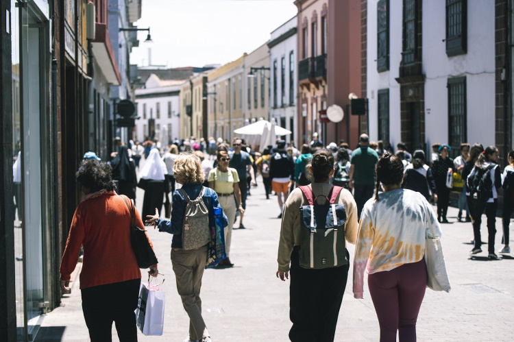 Una calle de La Laguna