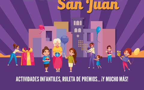 Cartel Disfruta San Juan
