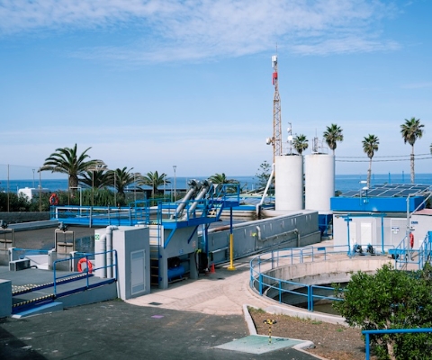 Estación depuradora Punta del Hidalgo