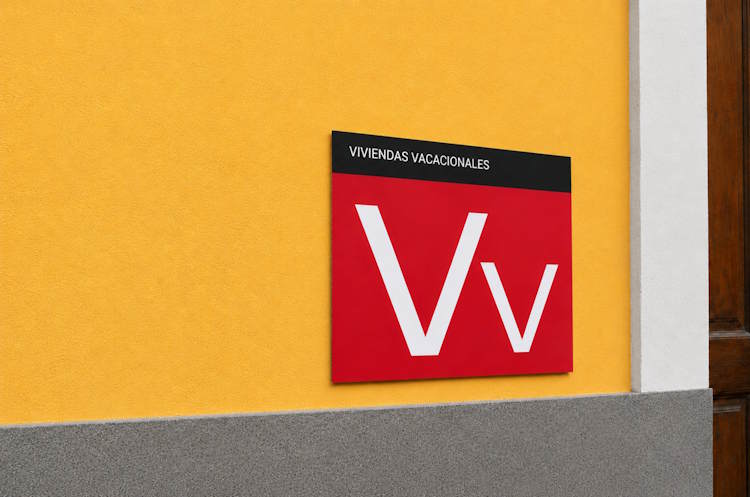 Cartel Vivienda Vacacional