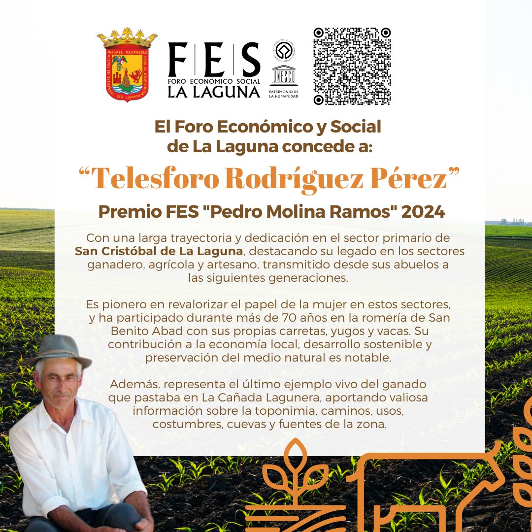 PREMIO FES Telesforo Rodríguez Pérez Post de Facebook