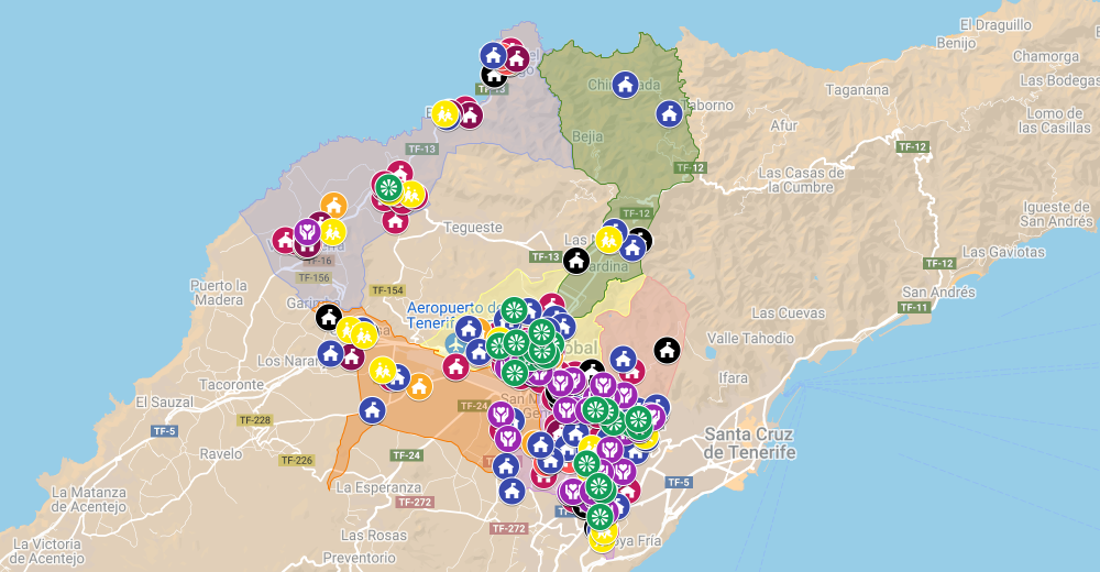 mapa Entidades