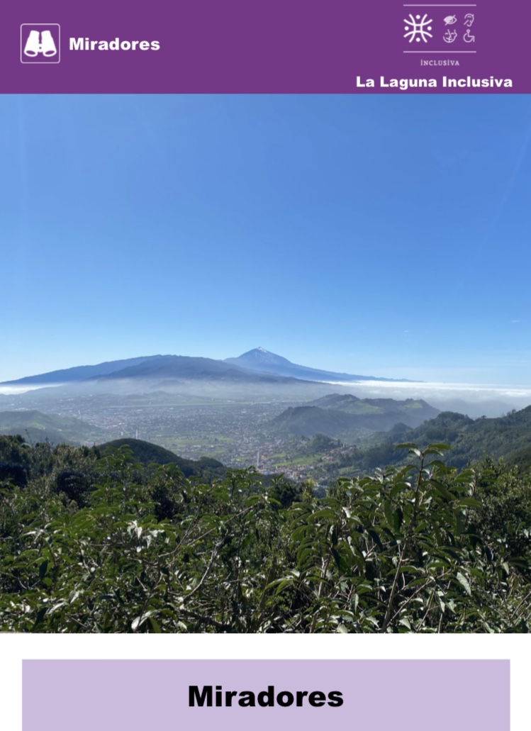 16. Miradores accesibles de La Laguna