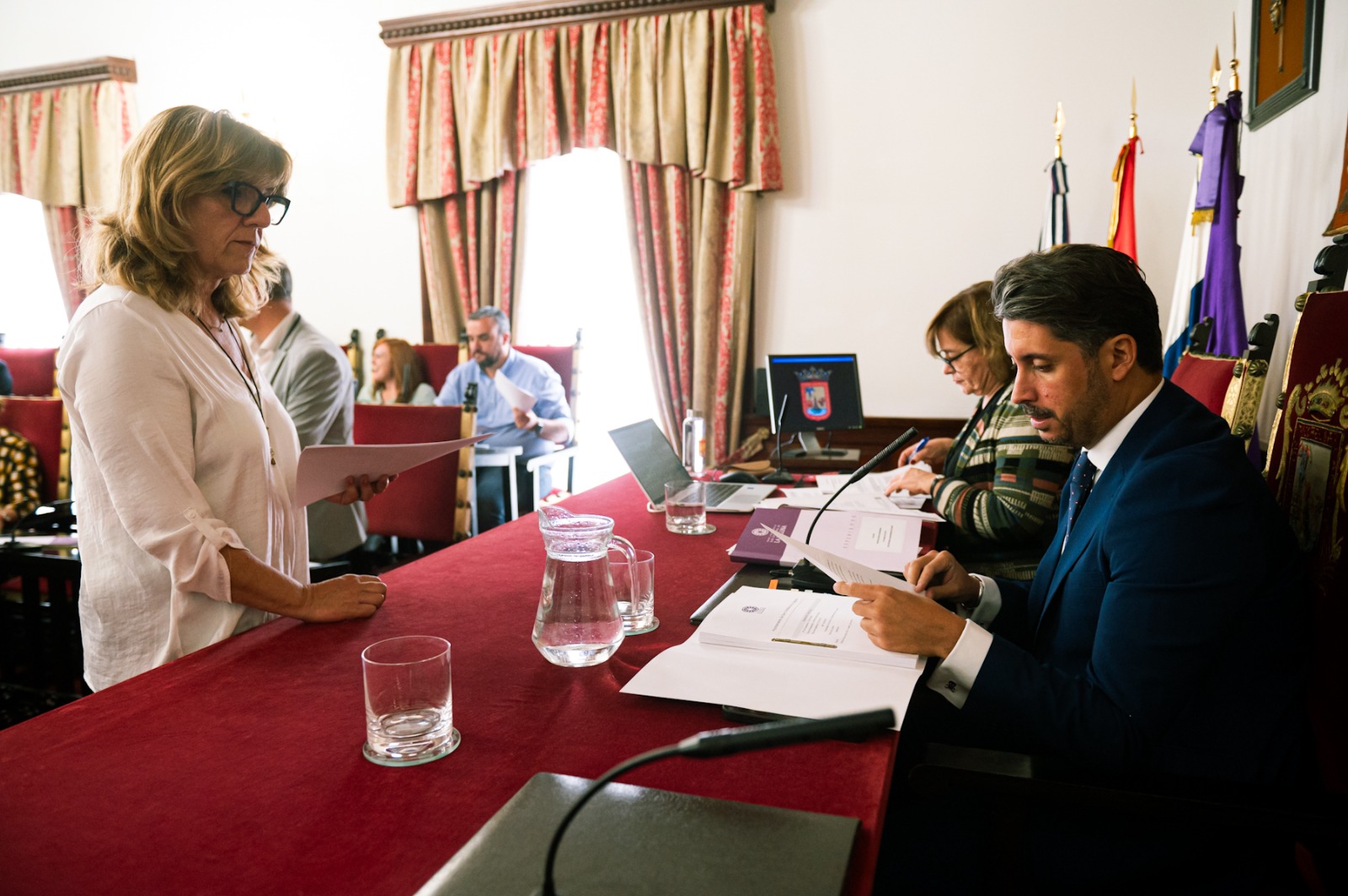 Luis Yeray Gutiérrez y Paqui Rivero